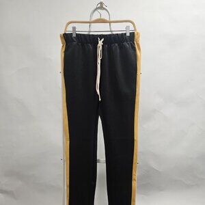EPTM's Men's Trackpants Black Yellow